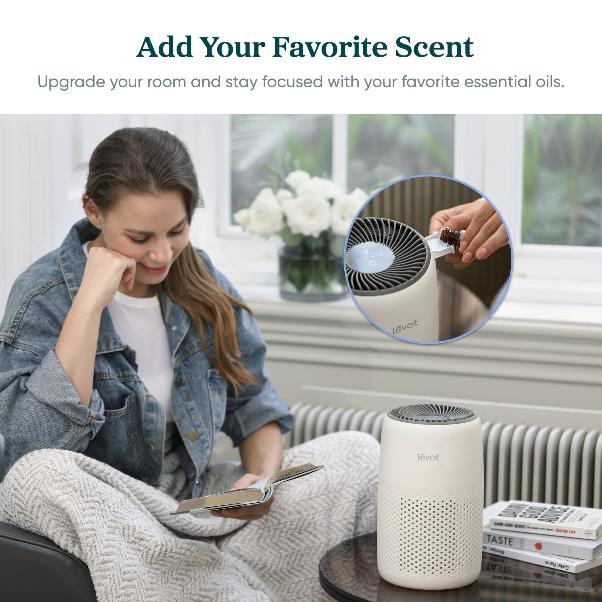 levoit core mini air purifier fragrance