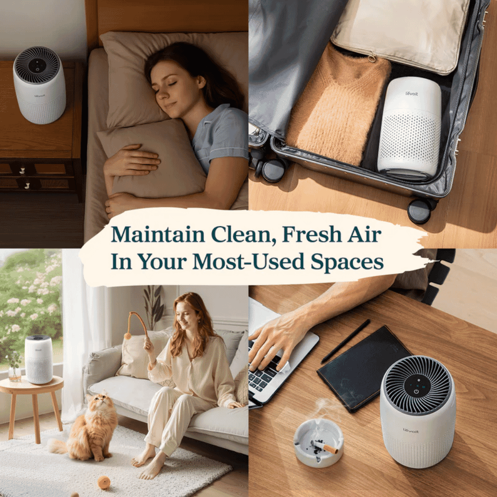 levoit core mini air purifier uses