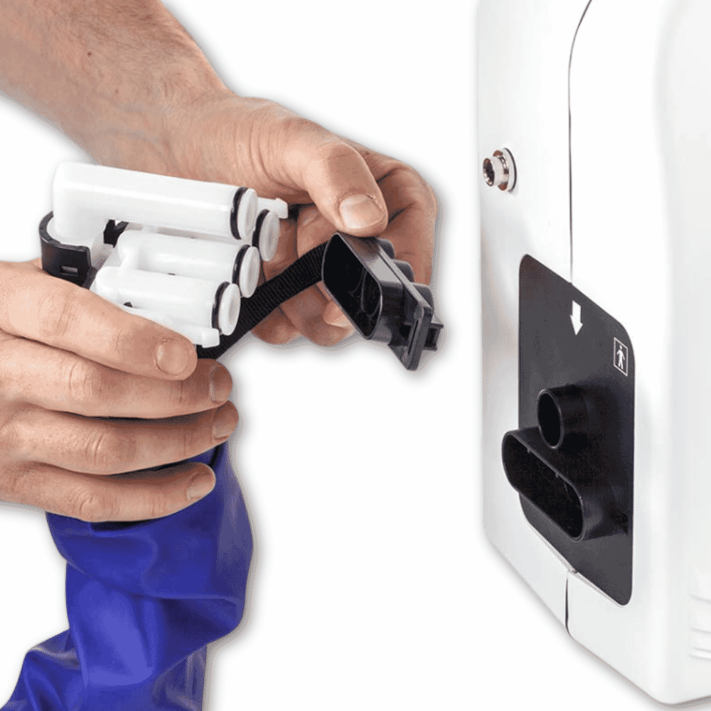 liberty ii dynamic low airflow mattress connector