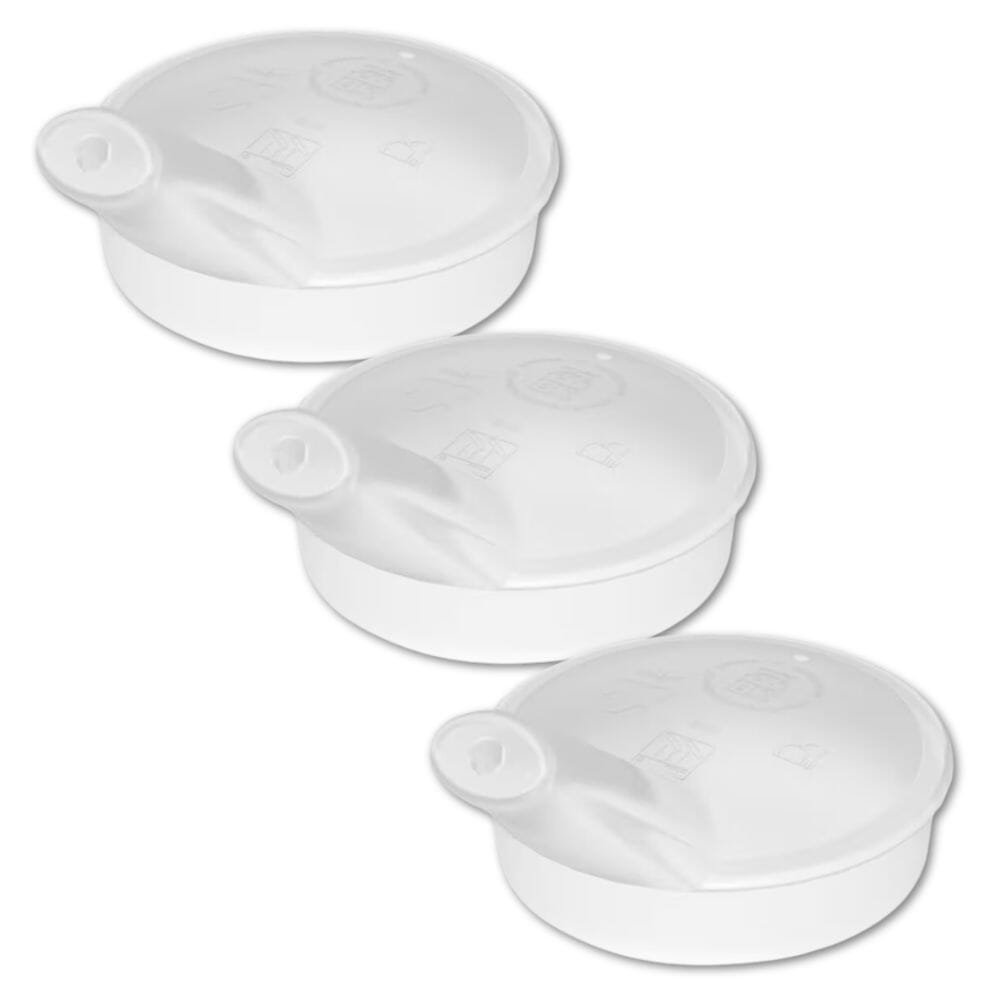 View Lids for Ornamin Mugs and Cups Shaped Spouted Lid Small Hole Pack of 3 information