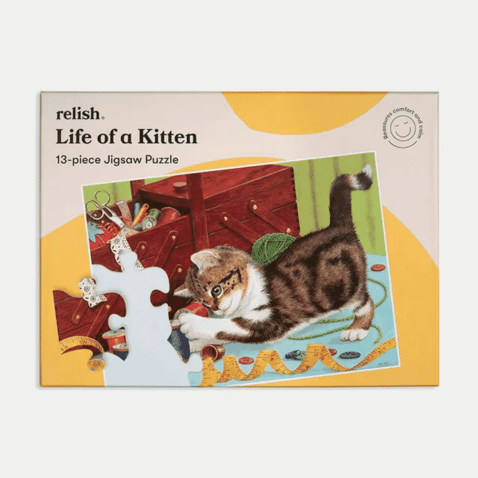 life of a kitten 13 piece puzzle