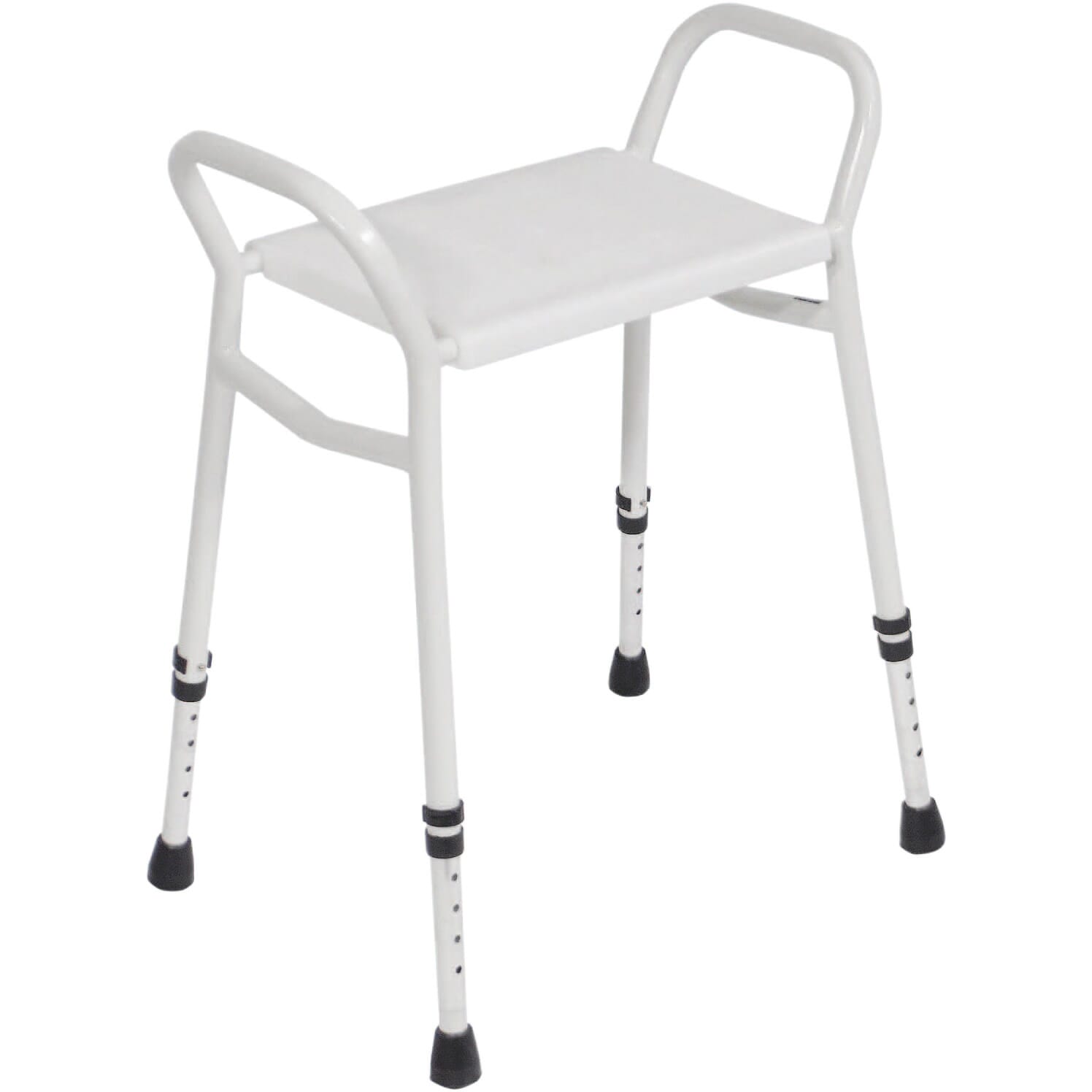 Lightweight Adjustable Height Shower Stool