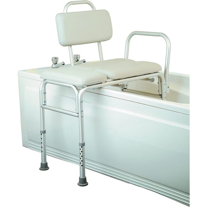 lightweight cushion transfer bath bench