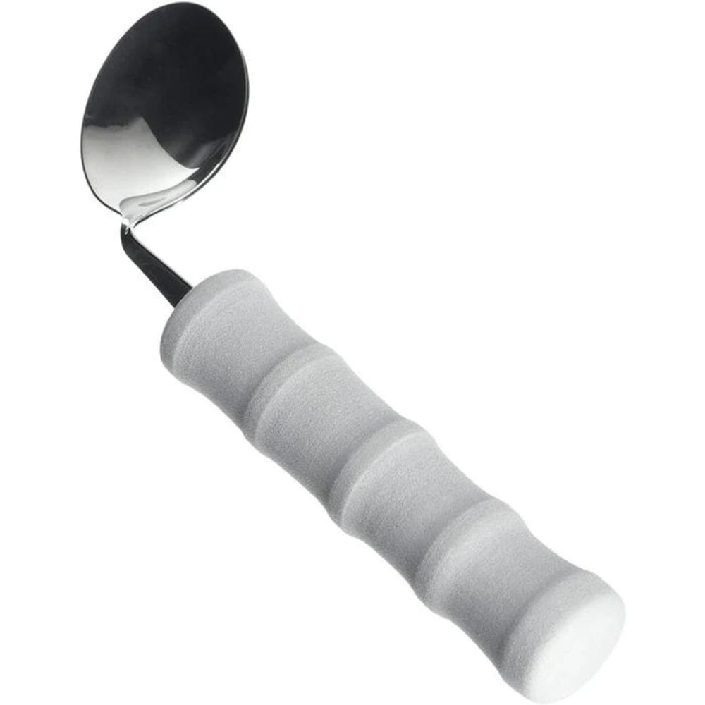 View Lightweight Foam Handled Angled Cutlery Left Handed Spoon information