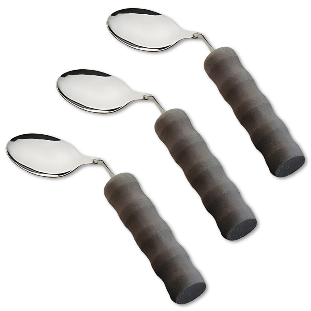 View Lightweight Foam Handled Cutlery Right Handed Spoon Pack of 3 information