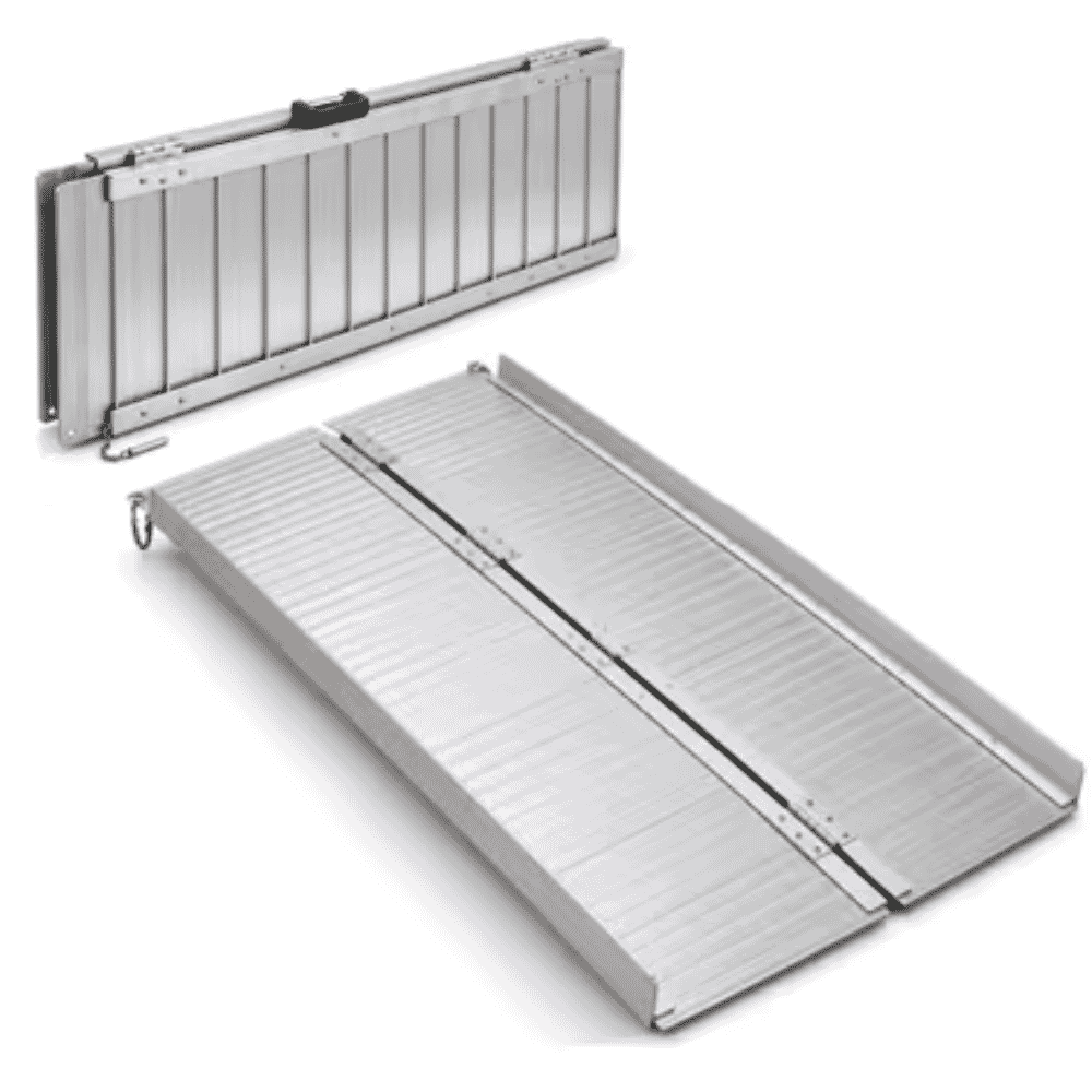 lightweight fold out suitcase ramp 5ft