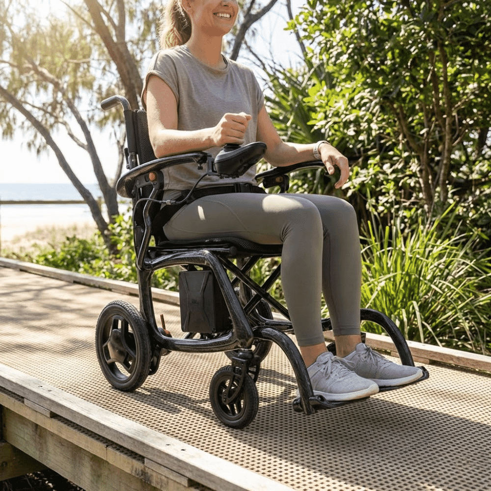 lightweight folding electric wheelchair lifestyle