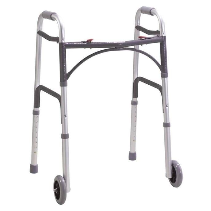 lightweight folding walking frame folding walking frame with wheels