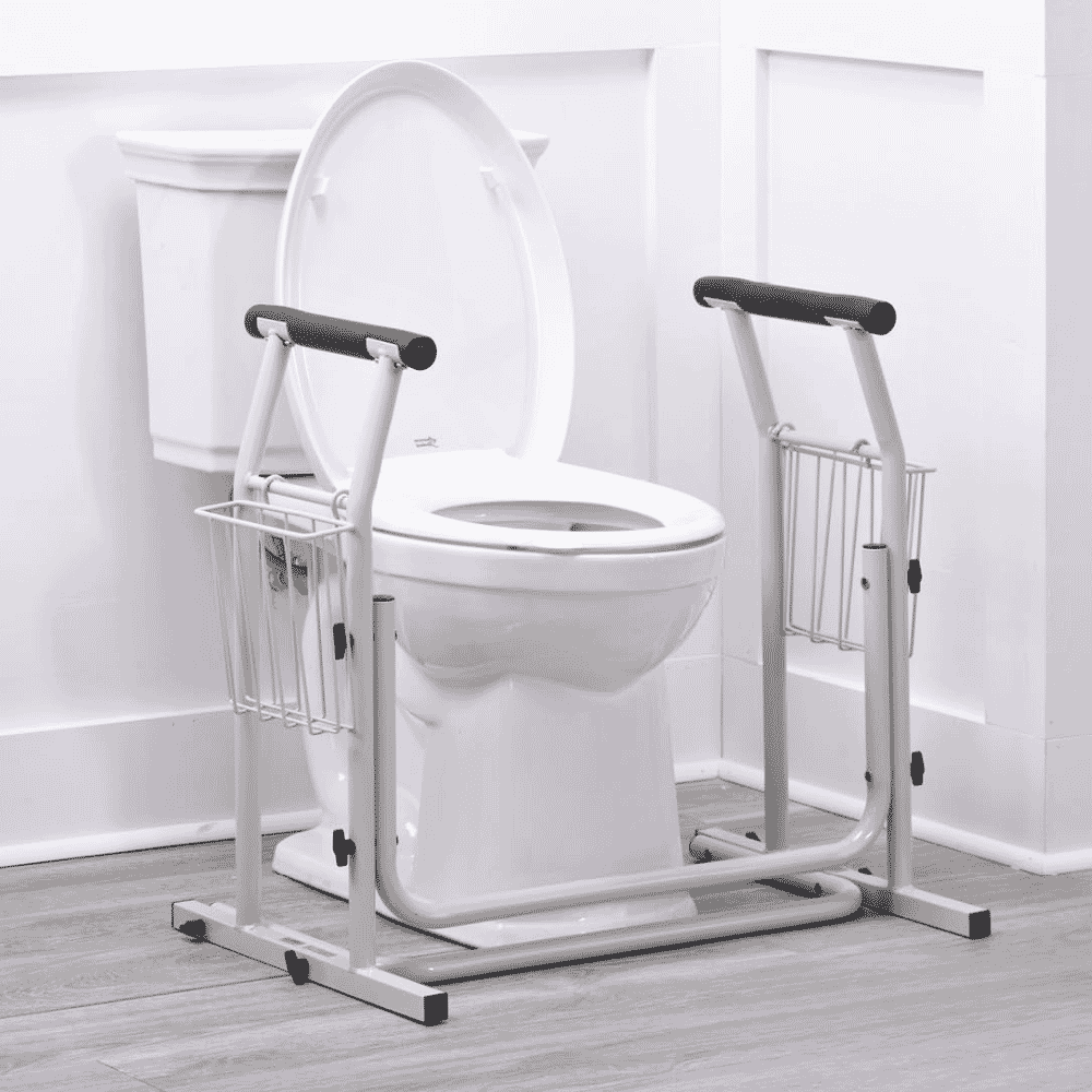 lightweight freestanding toilet frame lifestyle