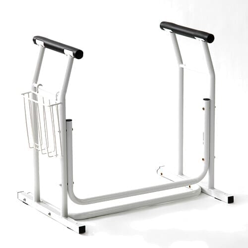 Lightweight Freestanding Toilet Surround Rail