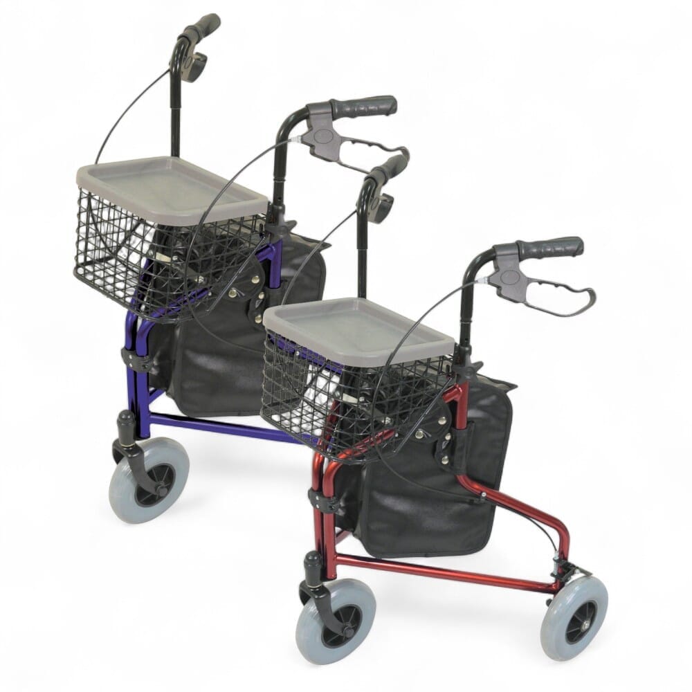Lightweight Tri Walker with Bag and Basket