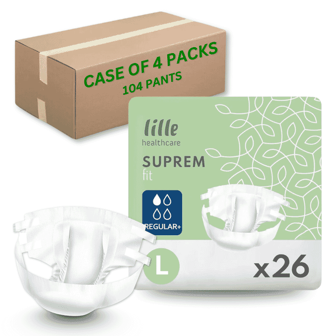 lille suprem fit regular plus large case of 104