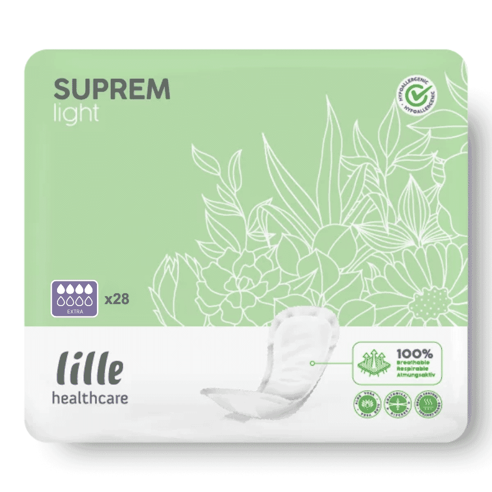 View Lille Suprem Light Shaped Pads Extra Pack of 28 information