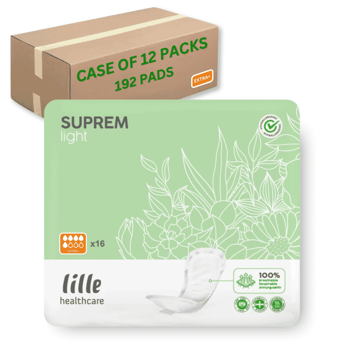 lille suprem light shaped pads extra plus case of 192