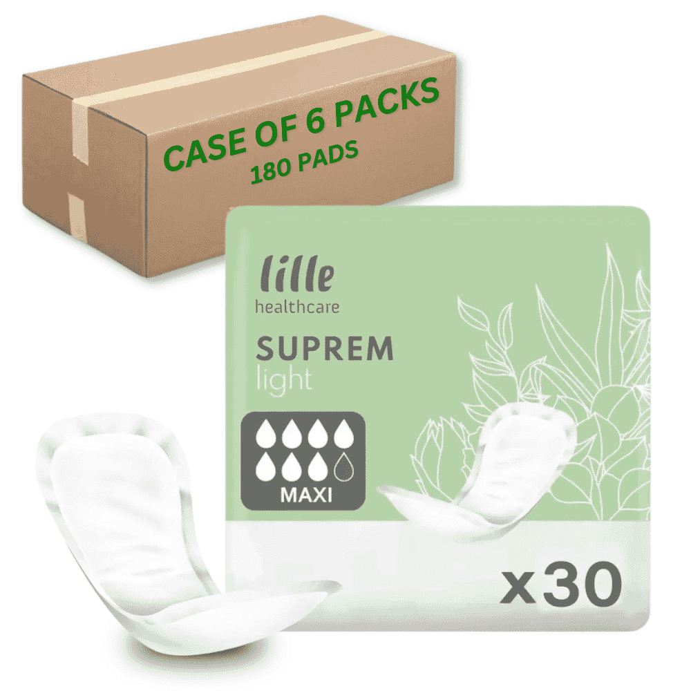 lille suprem light shaped pads maxi case of 180
