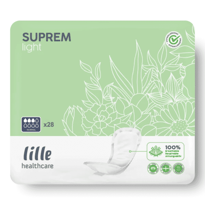 lille suprem light shaped pads normal pack of 28