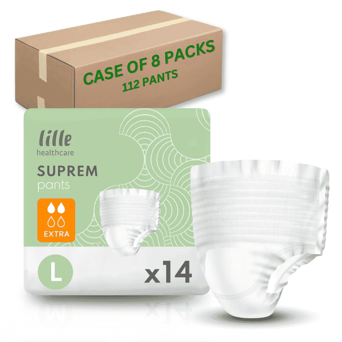 lille suprem pull up pants extra large case of 112
