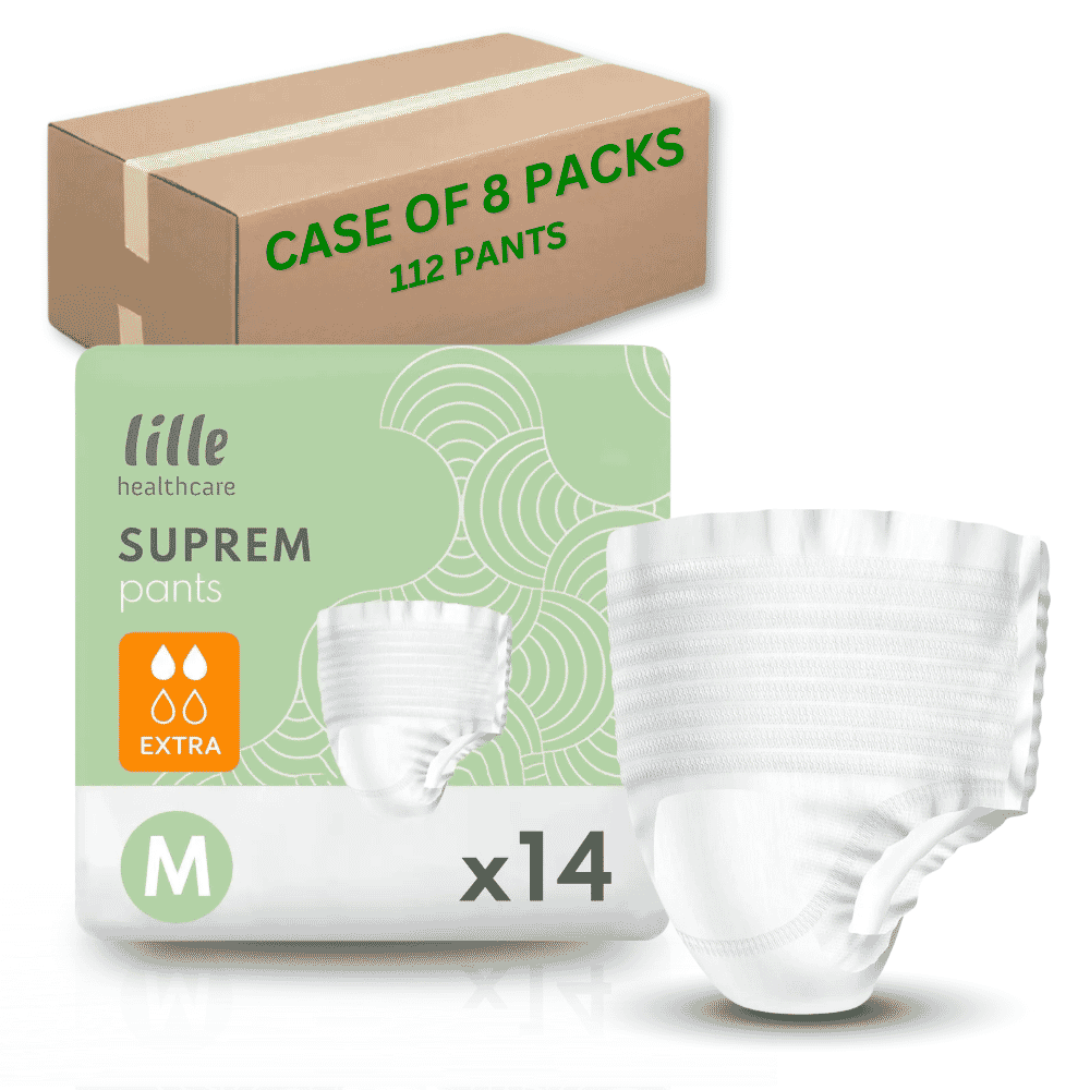 lille suprem pull up pants extra medium case of 112