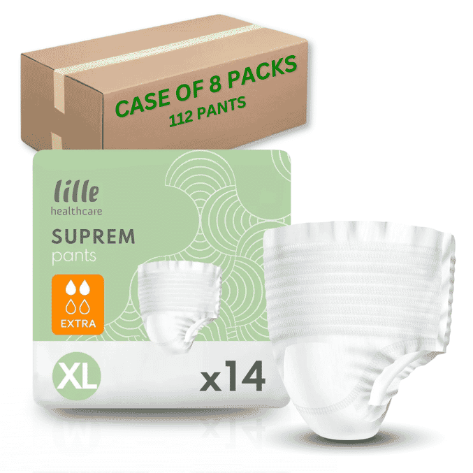 lille suprem pull up pants extra xl case of 112