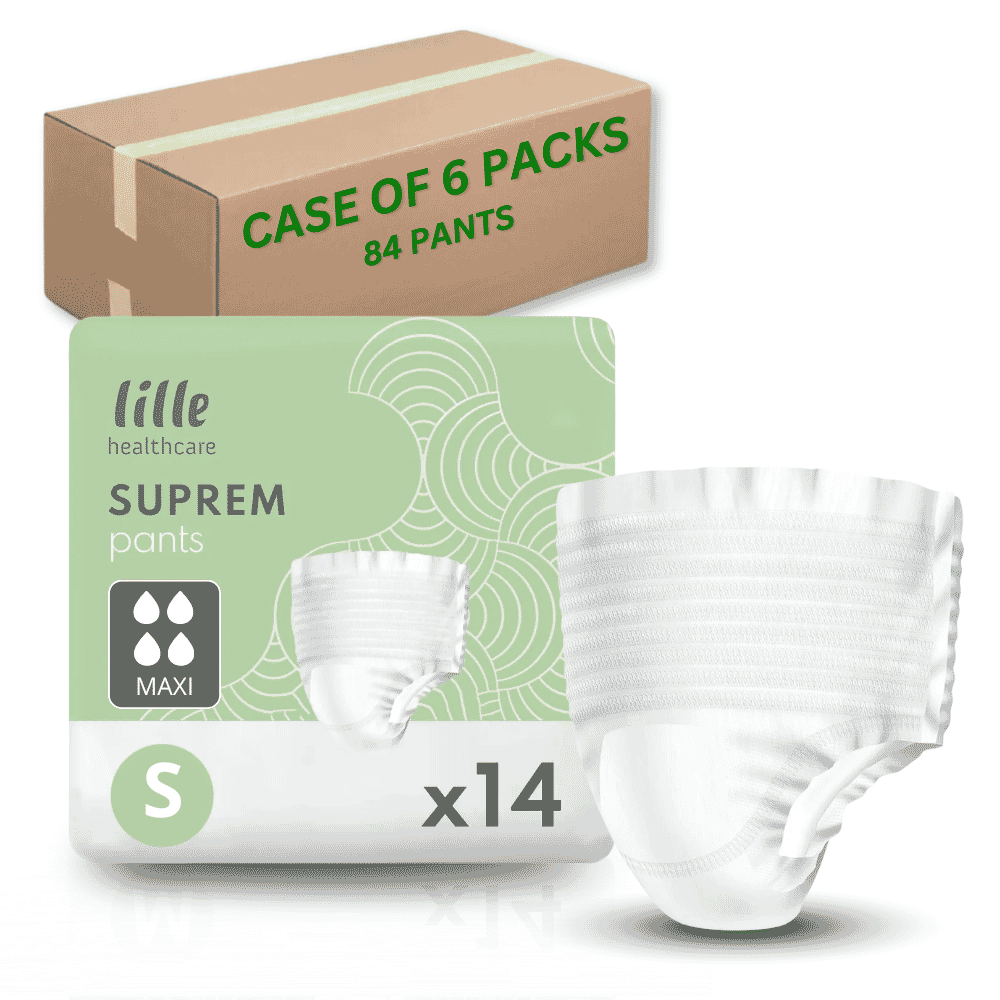 View Lille Suprem Pullup Pants Maxi Small Case of 84 information