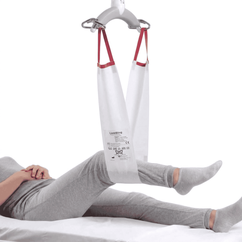 limb sling disposable in use