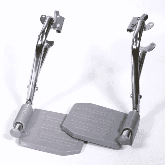 linton wheeled commode spare footrests