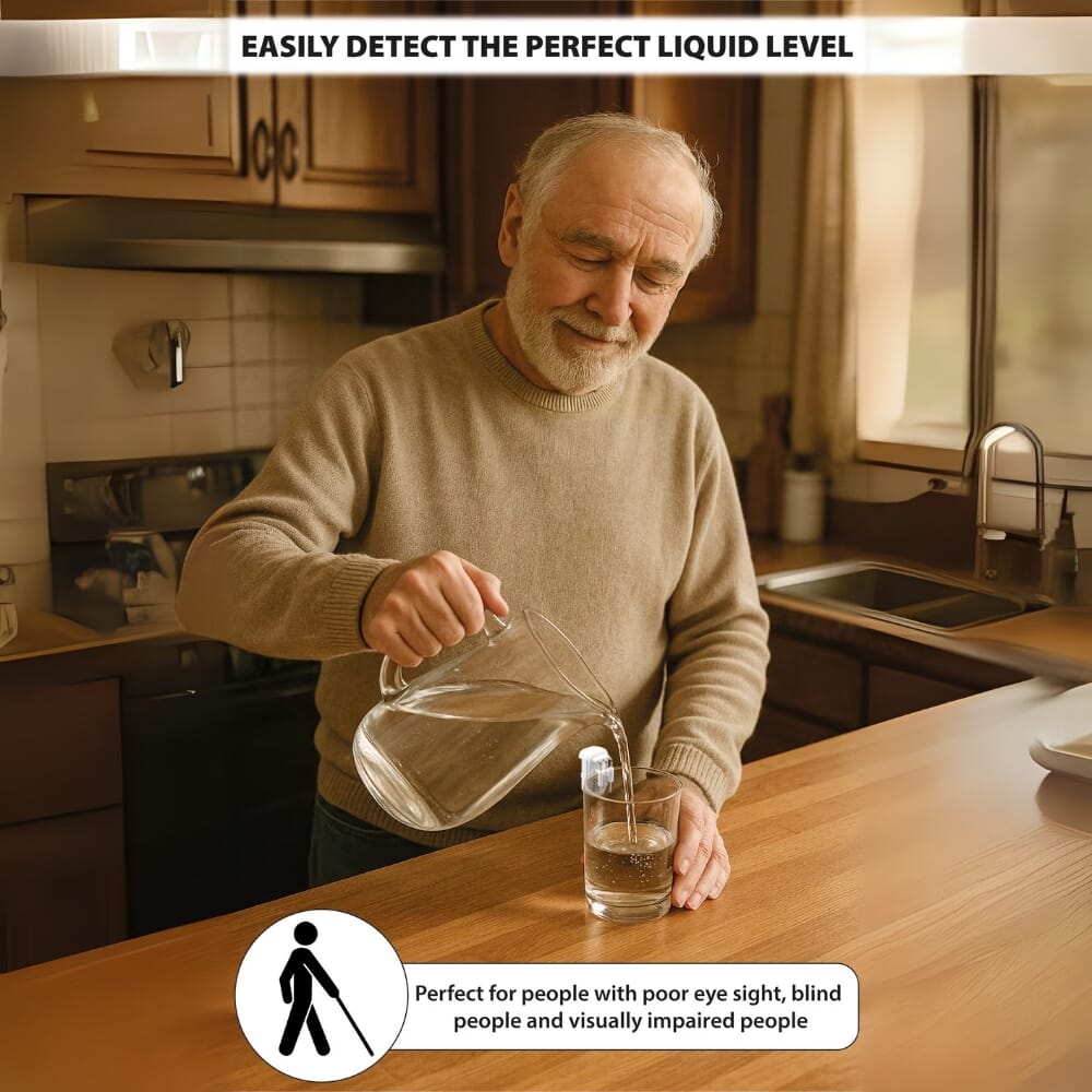 liquid level detector in use