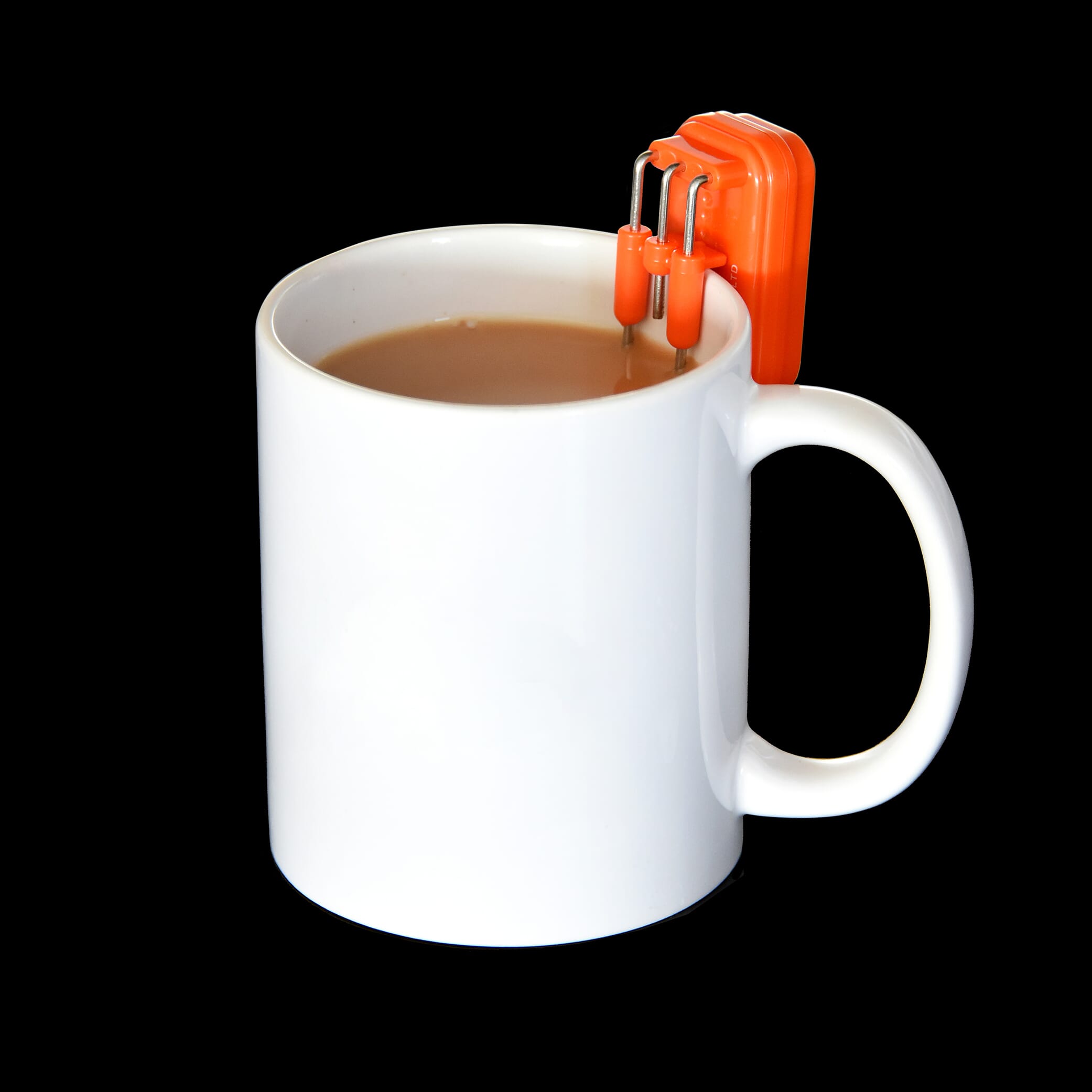 liquid level indicator in a mug
