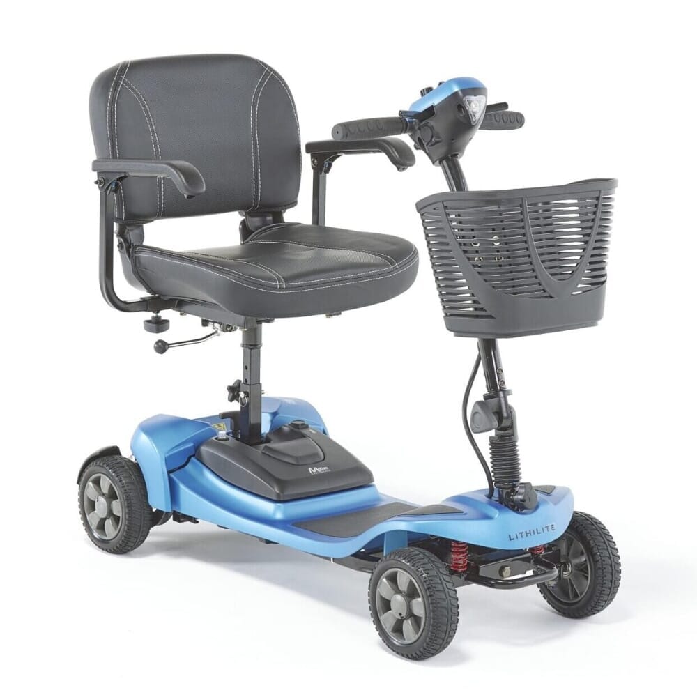 lithilite air boot scooter blue