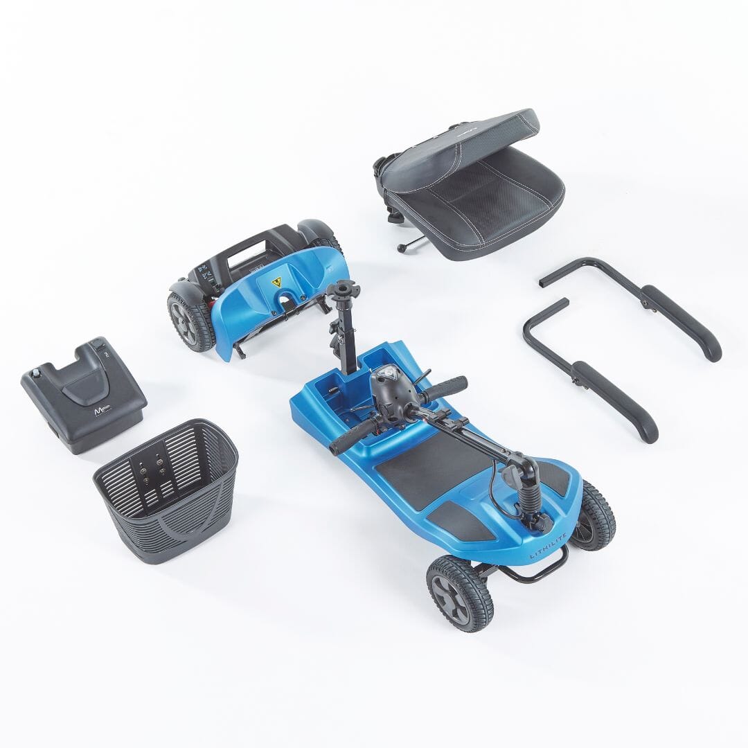 lithilite boot scooter blue breakdown