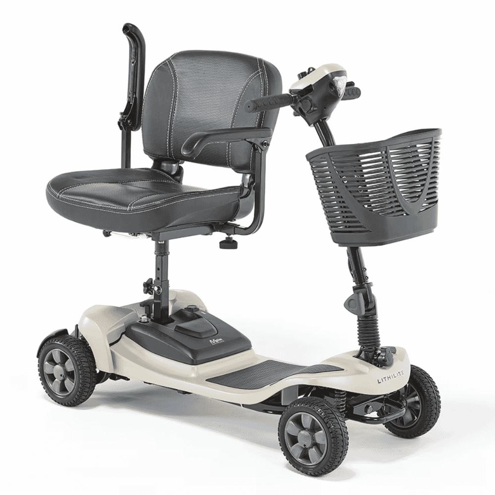 lithilite boot scooter sand swivel seat