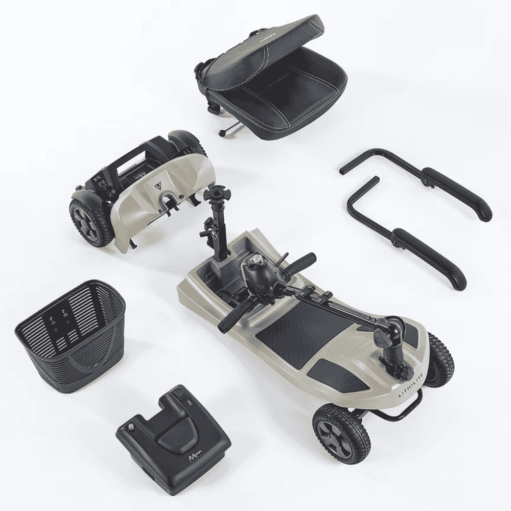 lithilite pro boot scooter sand dismantled