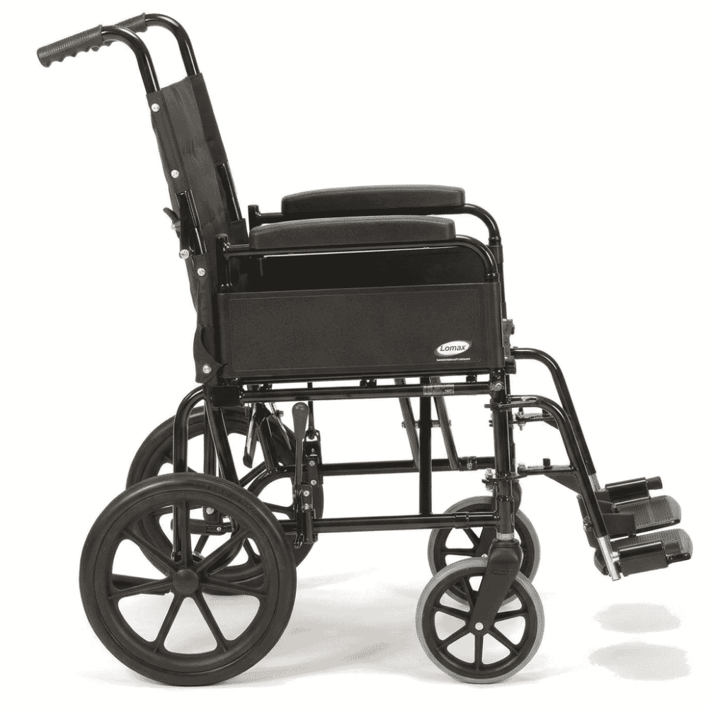 lomax uni 9 wheelchair side