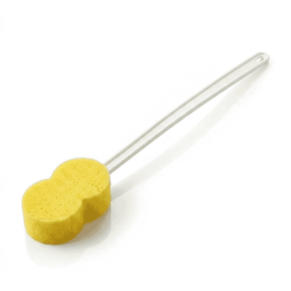 long handled bath sponge straight
