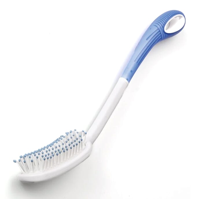 long handled grooming brush