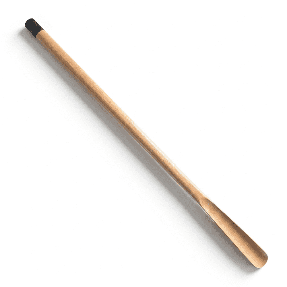 Long-Handled Wooden Shoehorn