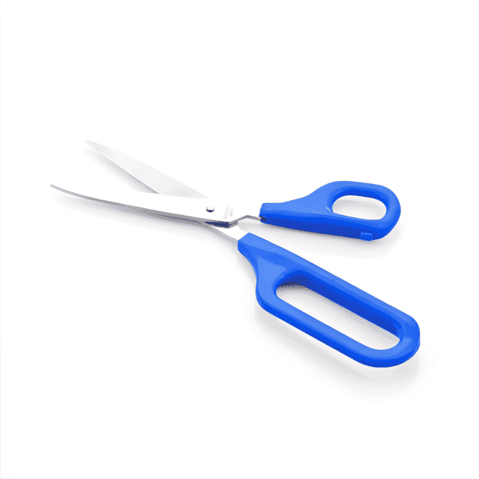 long loop scissors r h 75mm pointed end