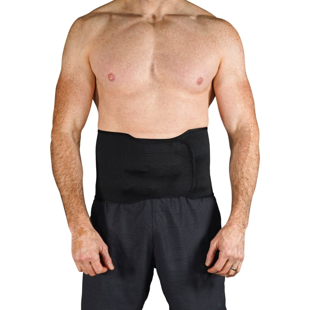 lumbar support belt on model