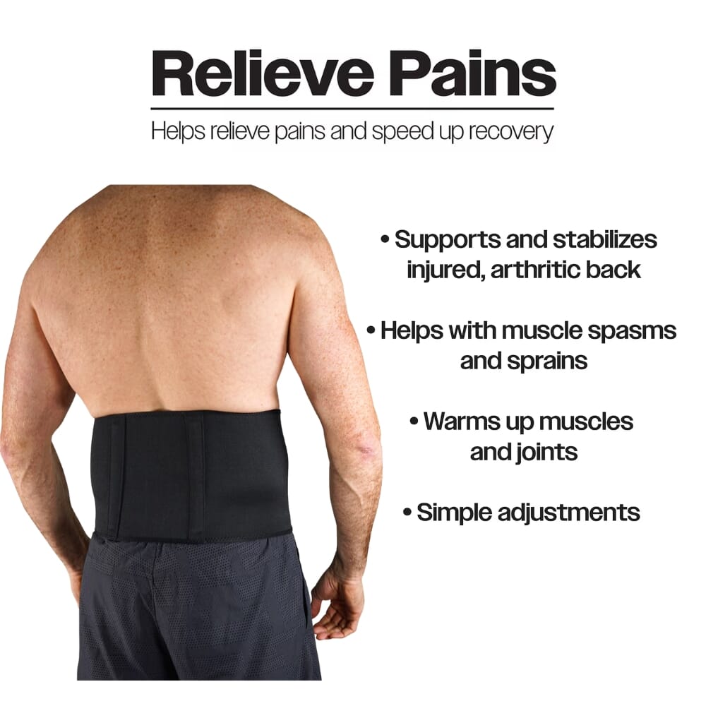lumbar support belt relieve pain