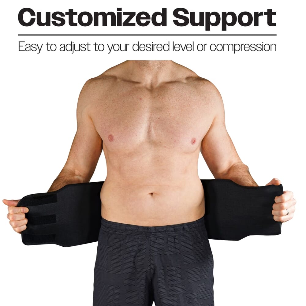 lumbar support belt support