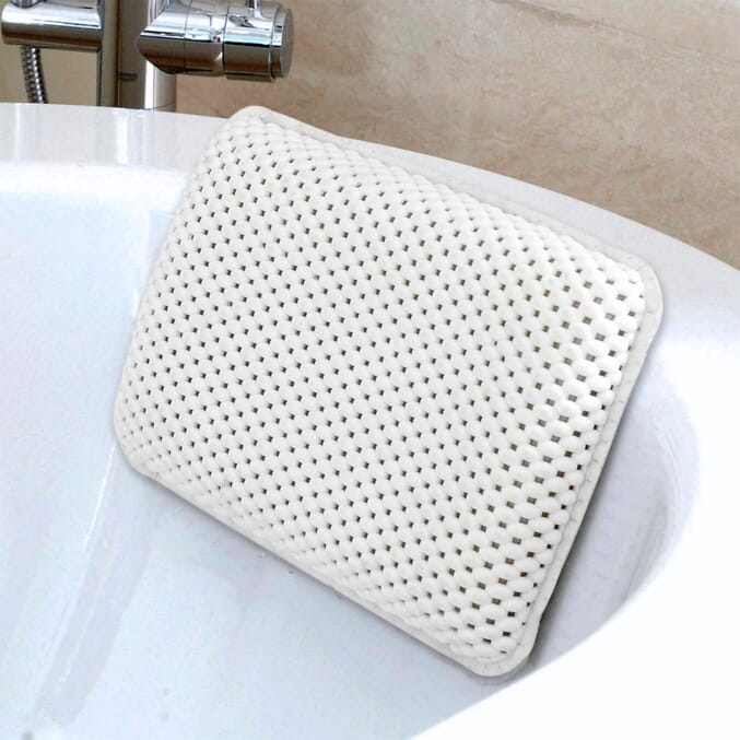 luxury bath pillow