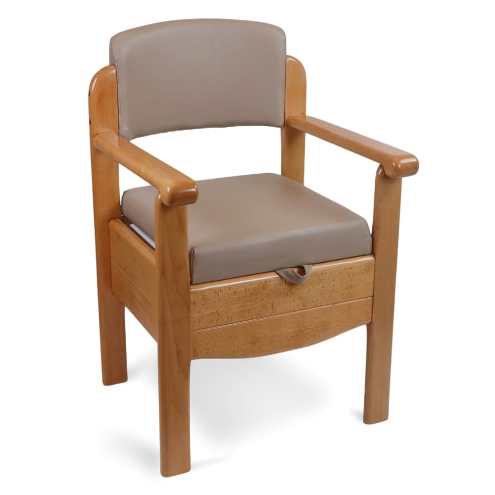 luxury wooden commode coffee latte