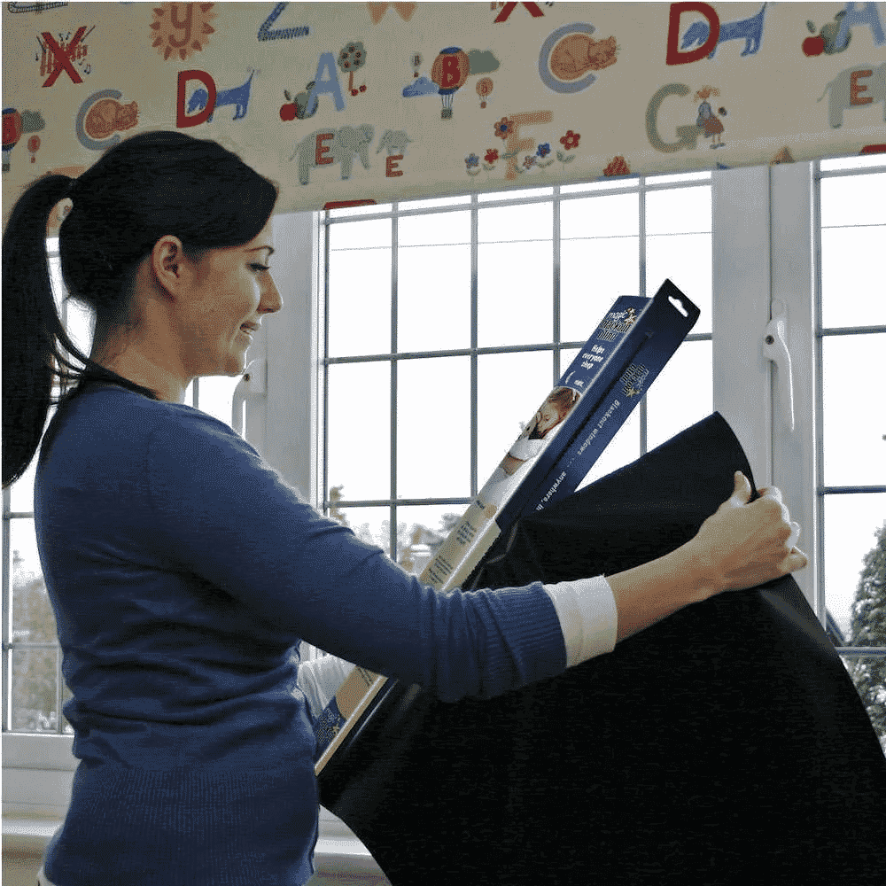 magic window blackout blinds roll
