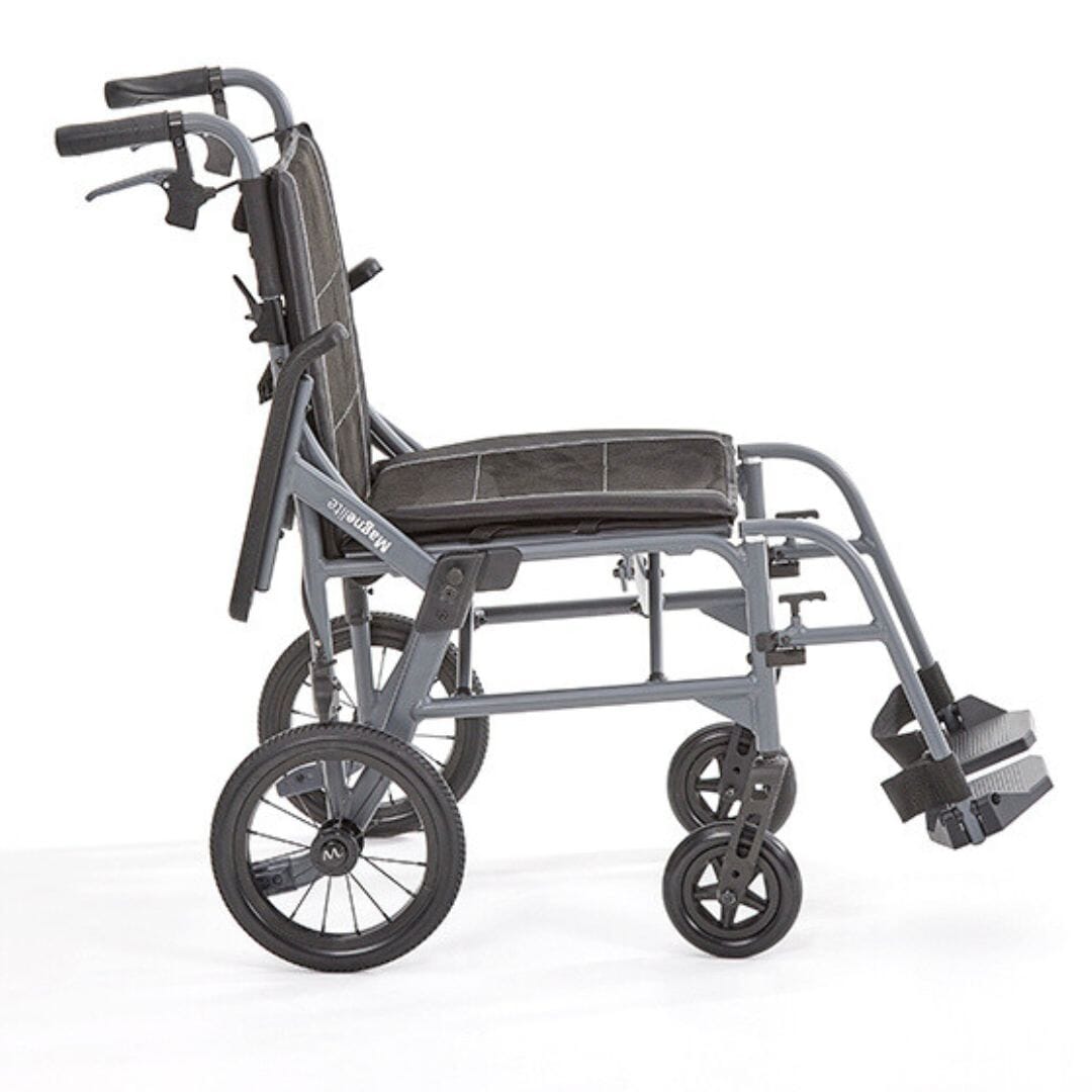 magnelite transit wheelchair raised arms