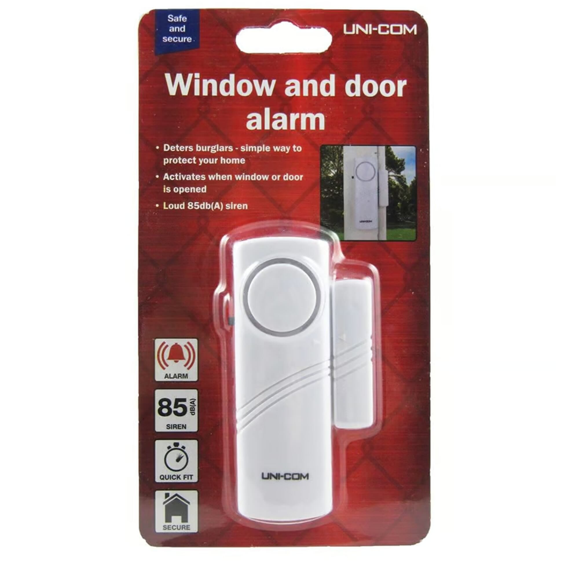View Magnetic Door Window Open Alarm information