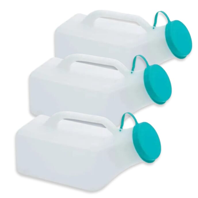 male urinal pack of 3