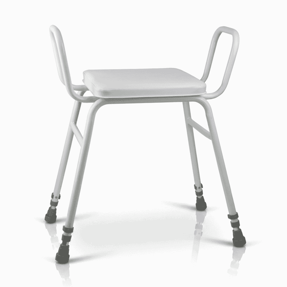 Malvern Perching Stool With Armrests