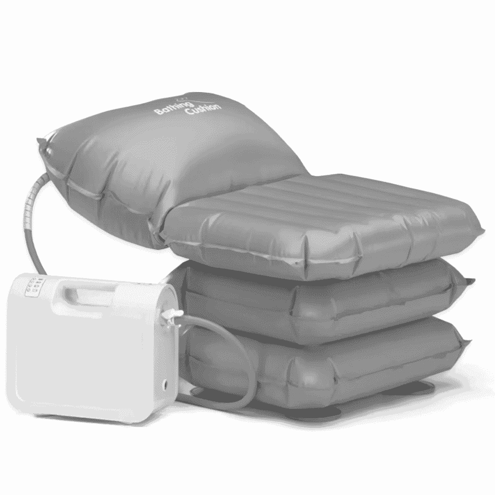 mangar bathing cushion with airflo 12 pump