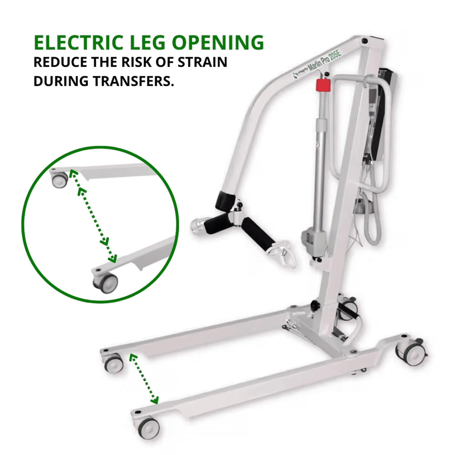 marlin pro 205e mobile hoist folded