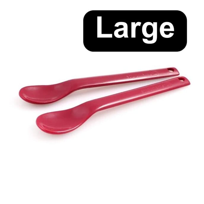 maroon spoon large 152x32mm